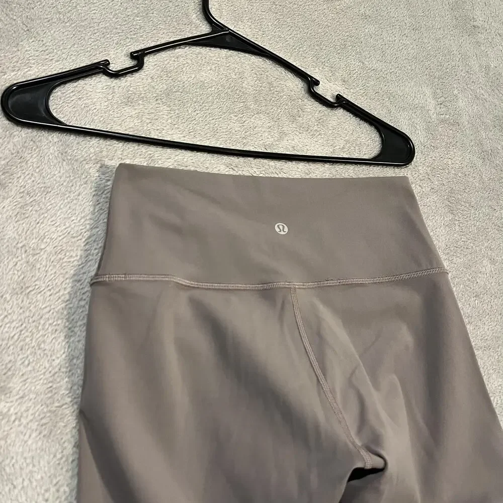 Lululemon Wunder Under Leggings Womens 6 Mauve High Rise 26